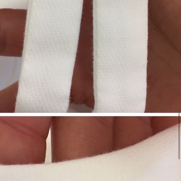 White mini dress criss cross strap - Picture 1 of 4